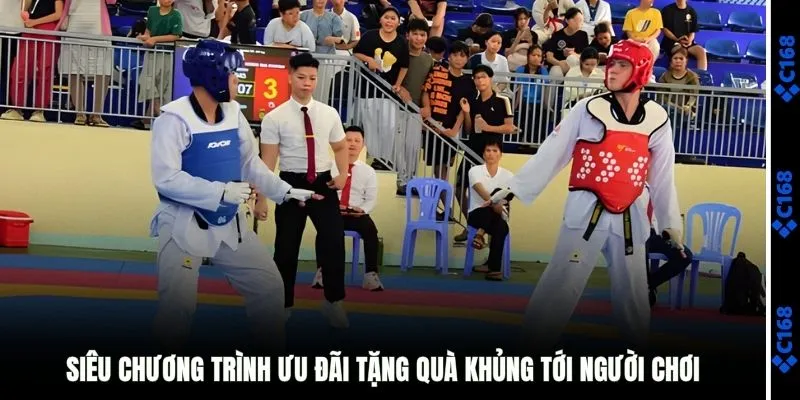 Chương trình ưu đãi tặng quà khủng cho người chơi